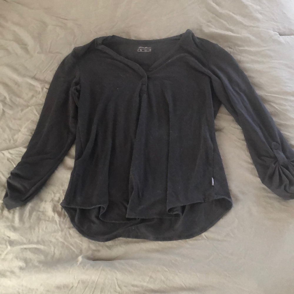 Eddie Bauer long sleeve henley size S